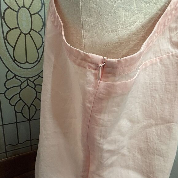 Nike Swoosh Women Woven Cami Dress Size XL Sleeveless Light Pink Size XL - Picture 10 of 12